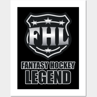 FHL: Fantasy Hockey Legend Posters and Art